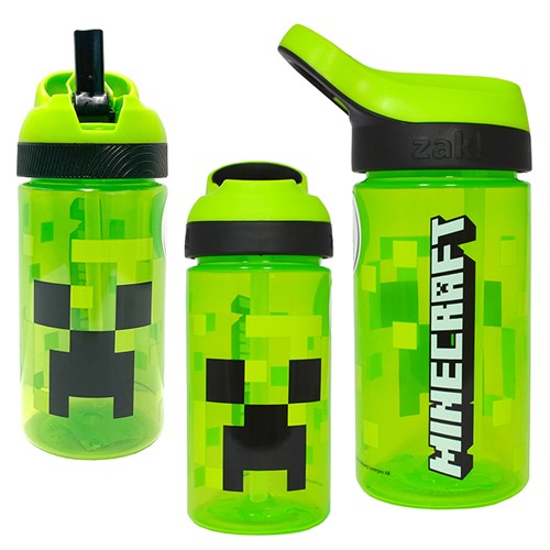 Minecraft Creeper Face Green Atlantic Bottle