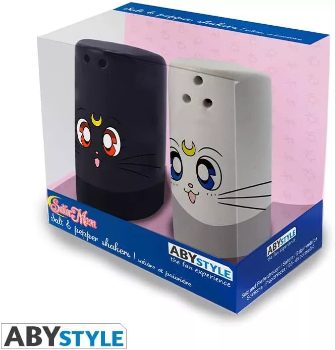 Sailor Moon Luna & Artemis Salt & Pepper Shakers