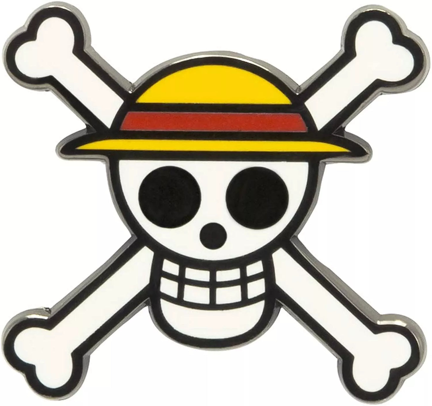 One Piece Skull Pin Badge